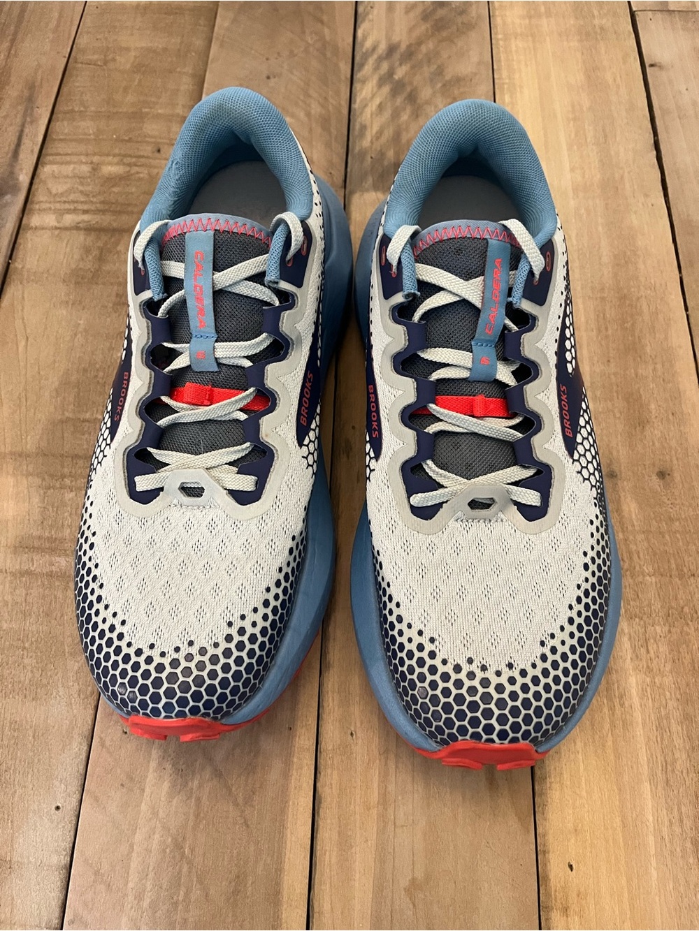Brooks Caldera 6 Oyster Blissful Blue Women’s Size 11 Medium (B) Trail Running